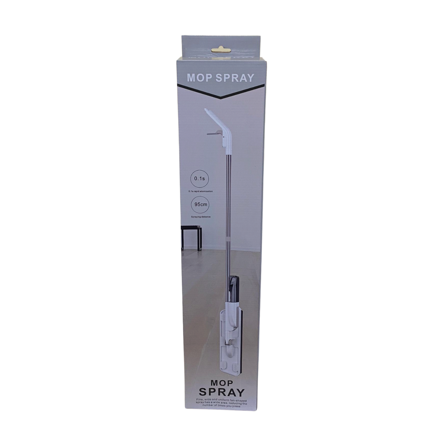 Spray mop with built-in water dispenser