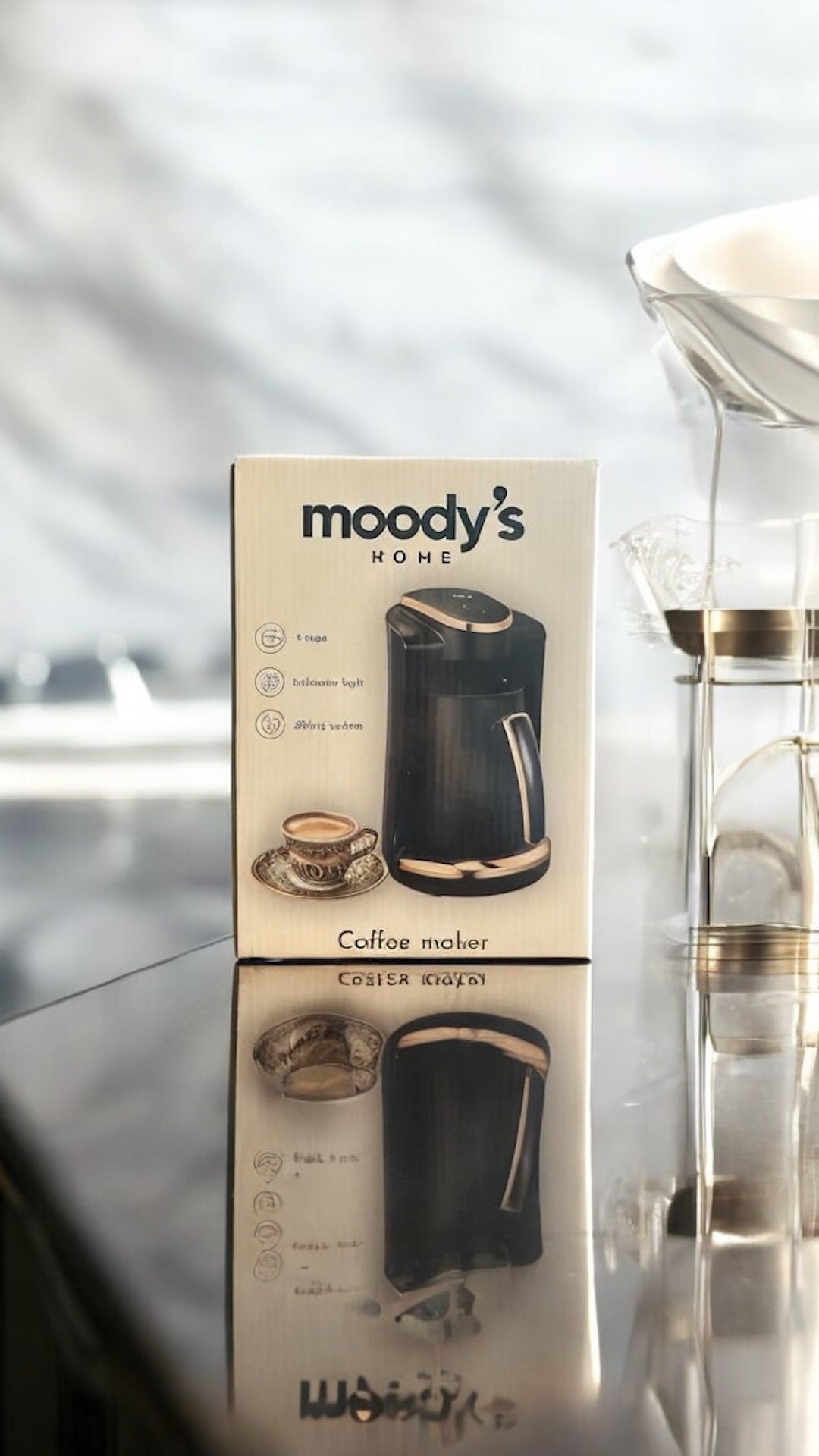 Machine à Café 250ml Compacte & Puissante - Moody’s Home
