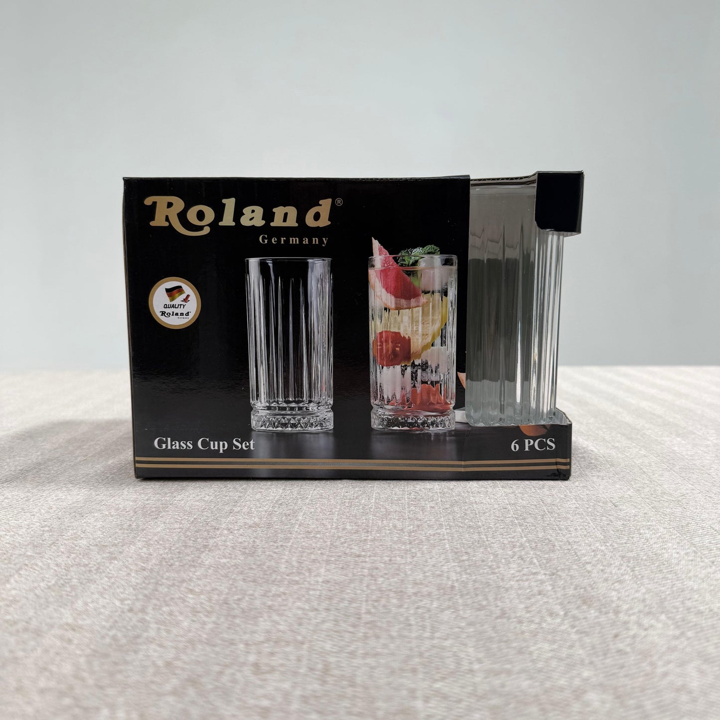 Set de 6 Verres à Boisson 260 ml – Élégance