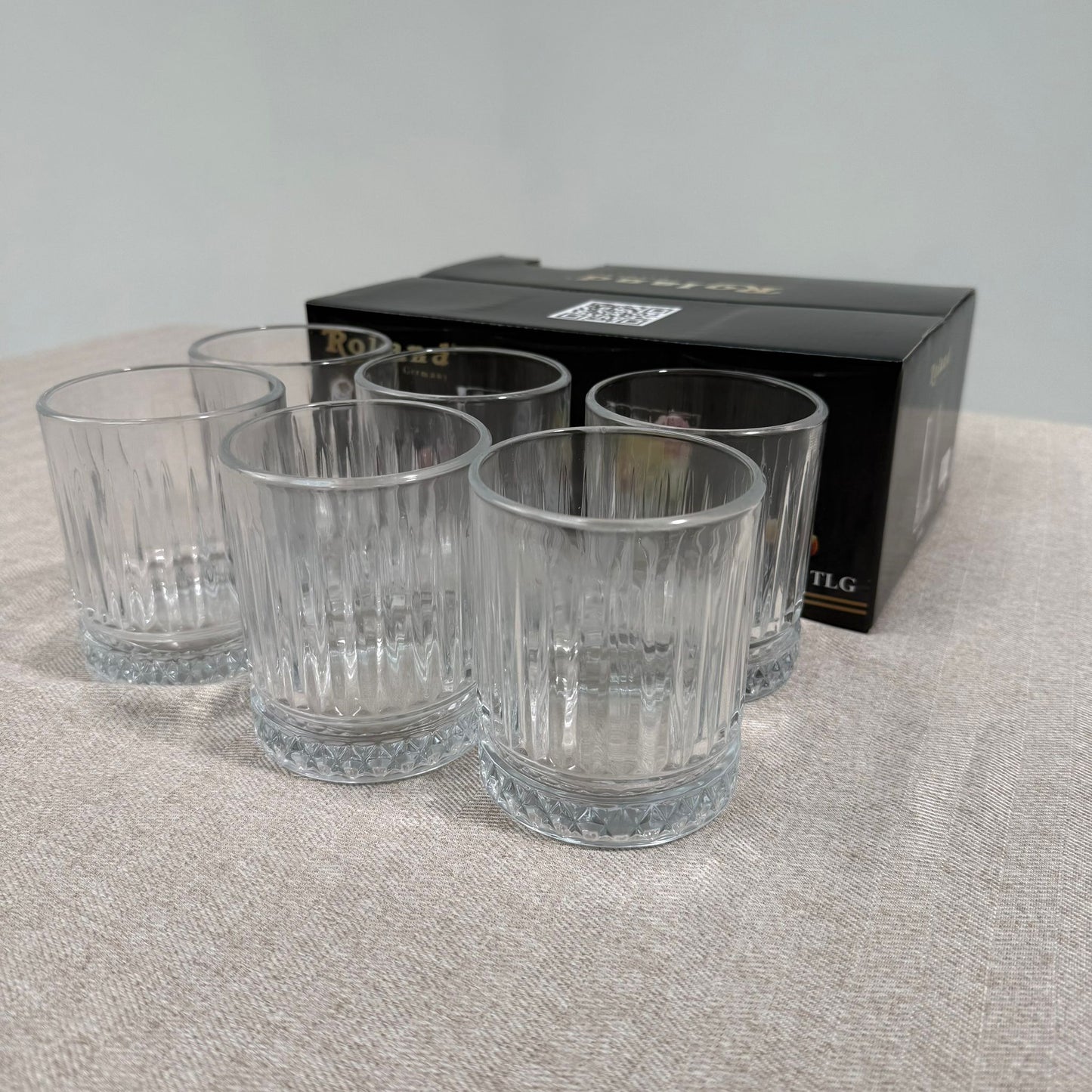 Set de 6 Verres 320 ml – Élégance