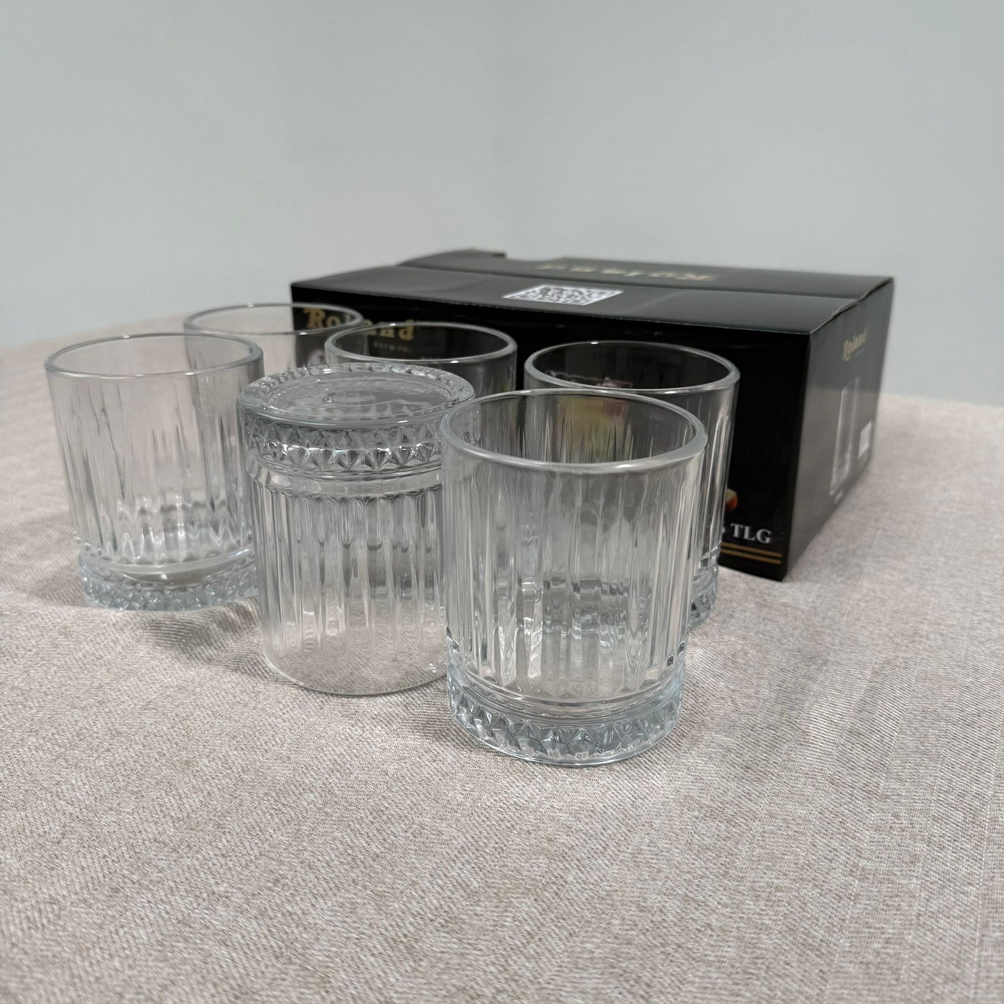 Set de 6 Verres 320 ml – Élégance