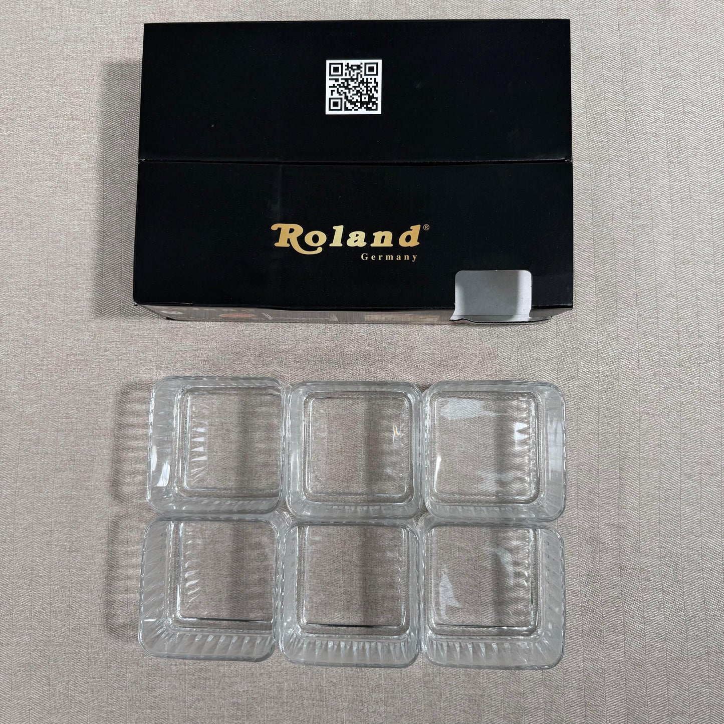 Set de 6 Bols en Verre 300 ml – Élégance