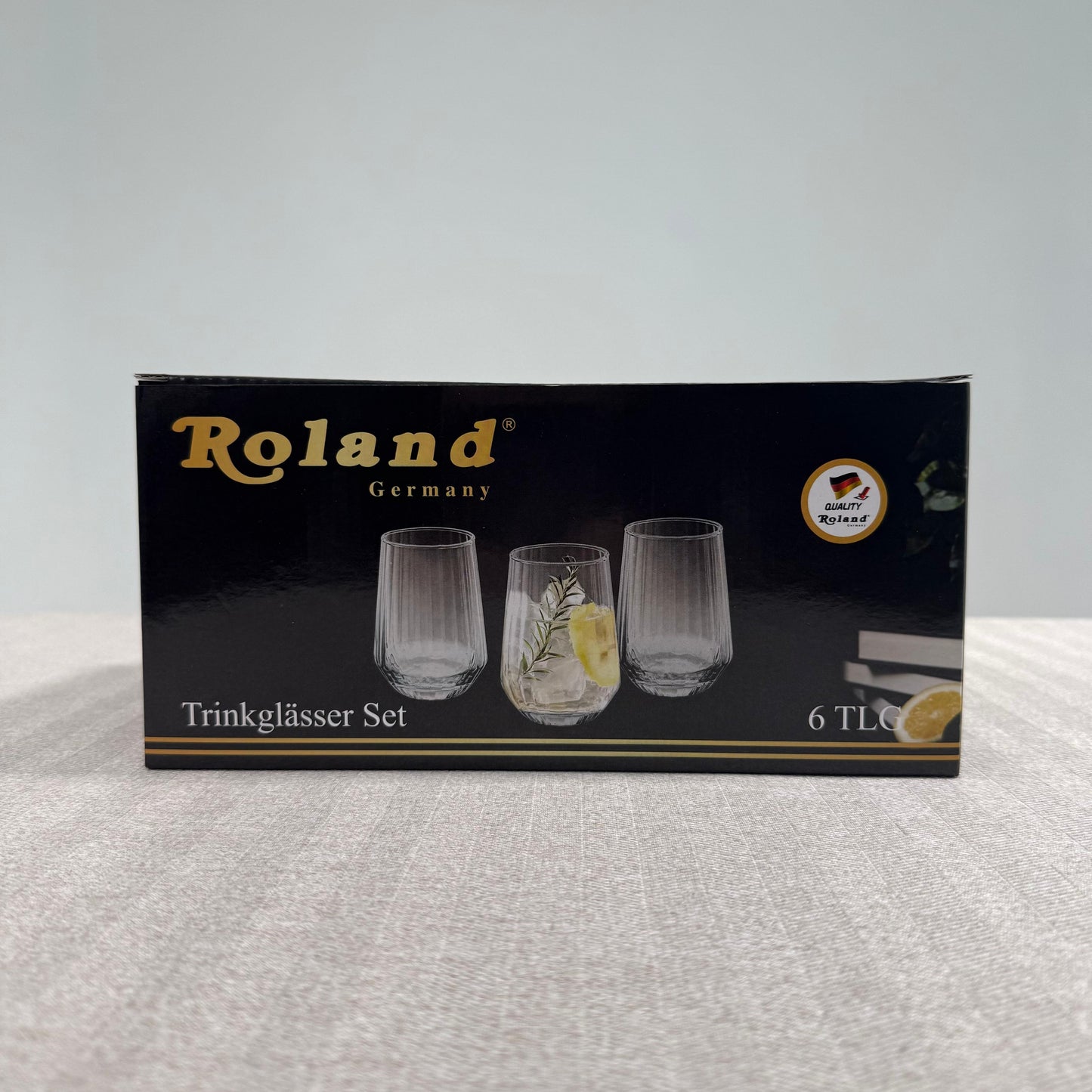 Set de 6 verres 400ml- Élégance