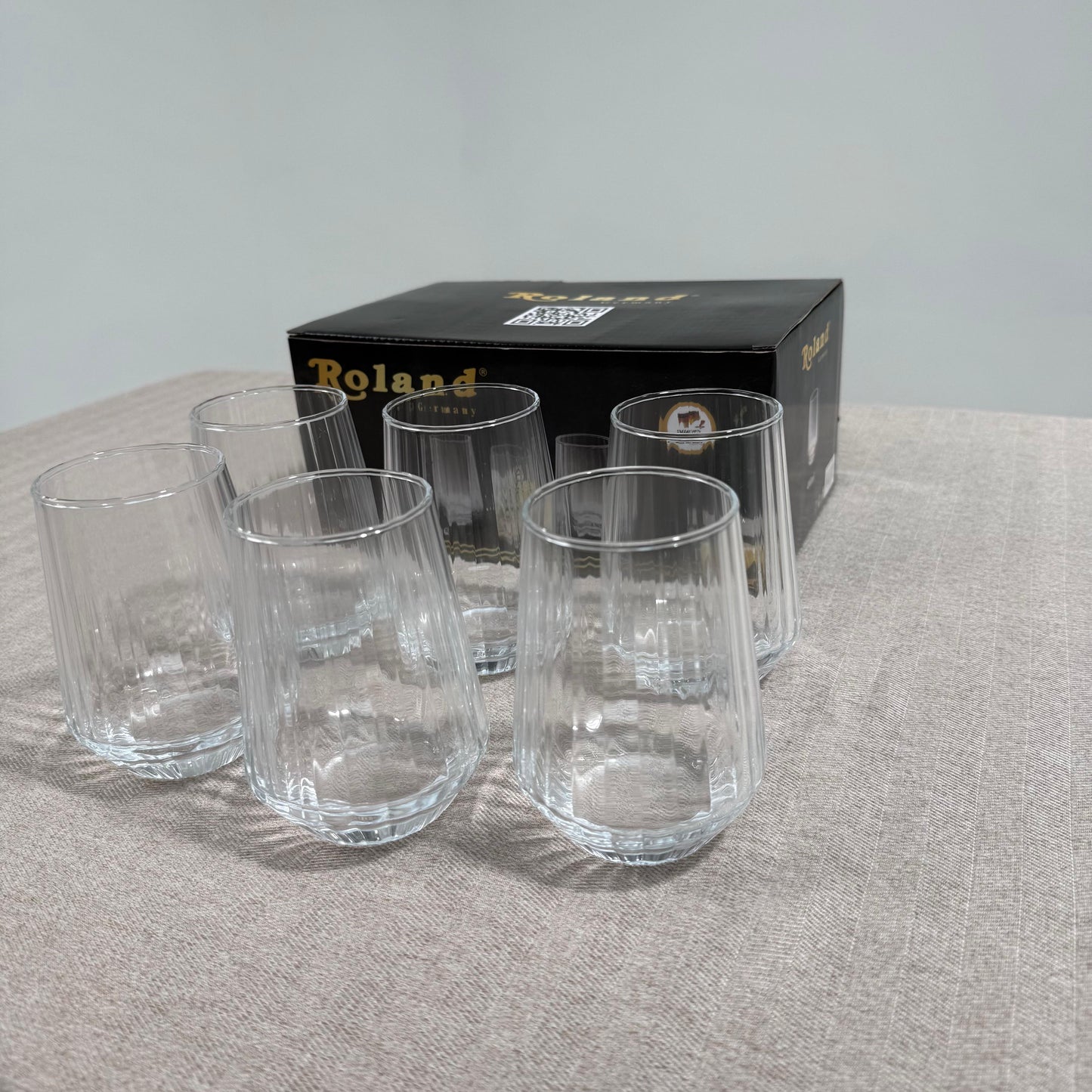 Set de 6 verres 400ml- Élégance