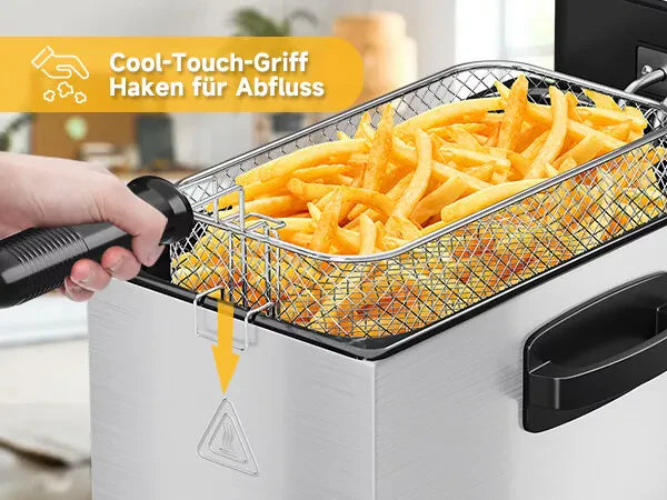 HOMELUX Friteuse 3 L 2000W