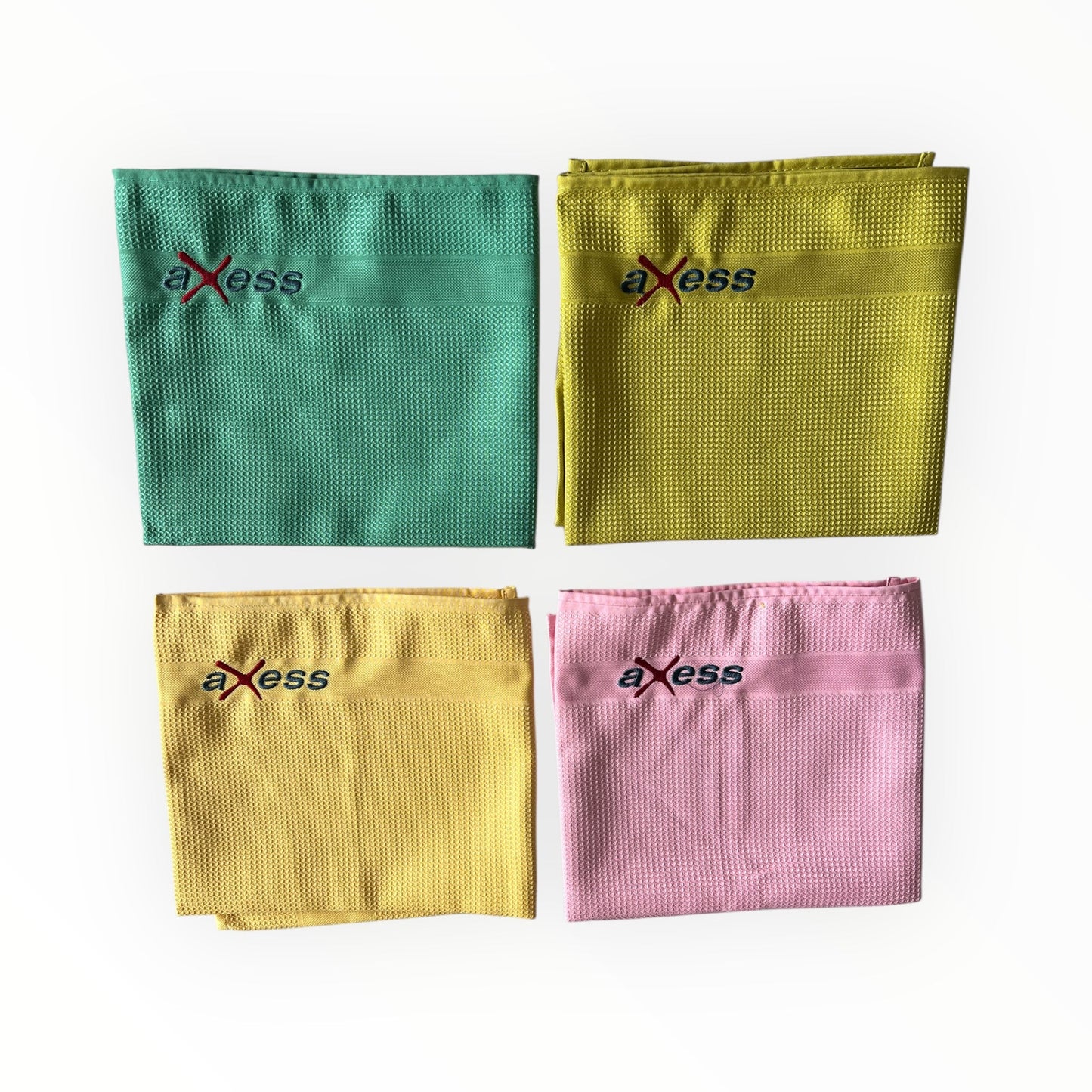 Axess Chiffons de Nettoyage en Microfibre – Lot de 4