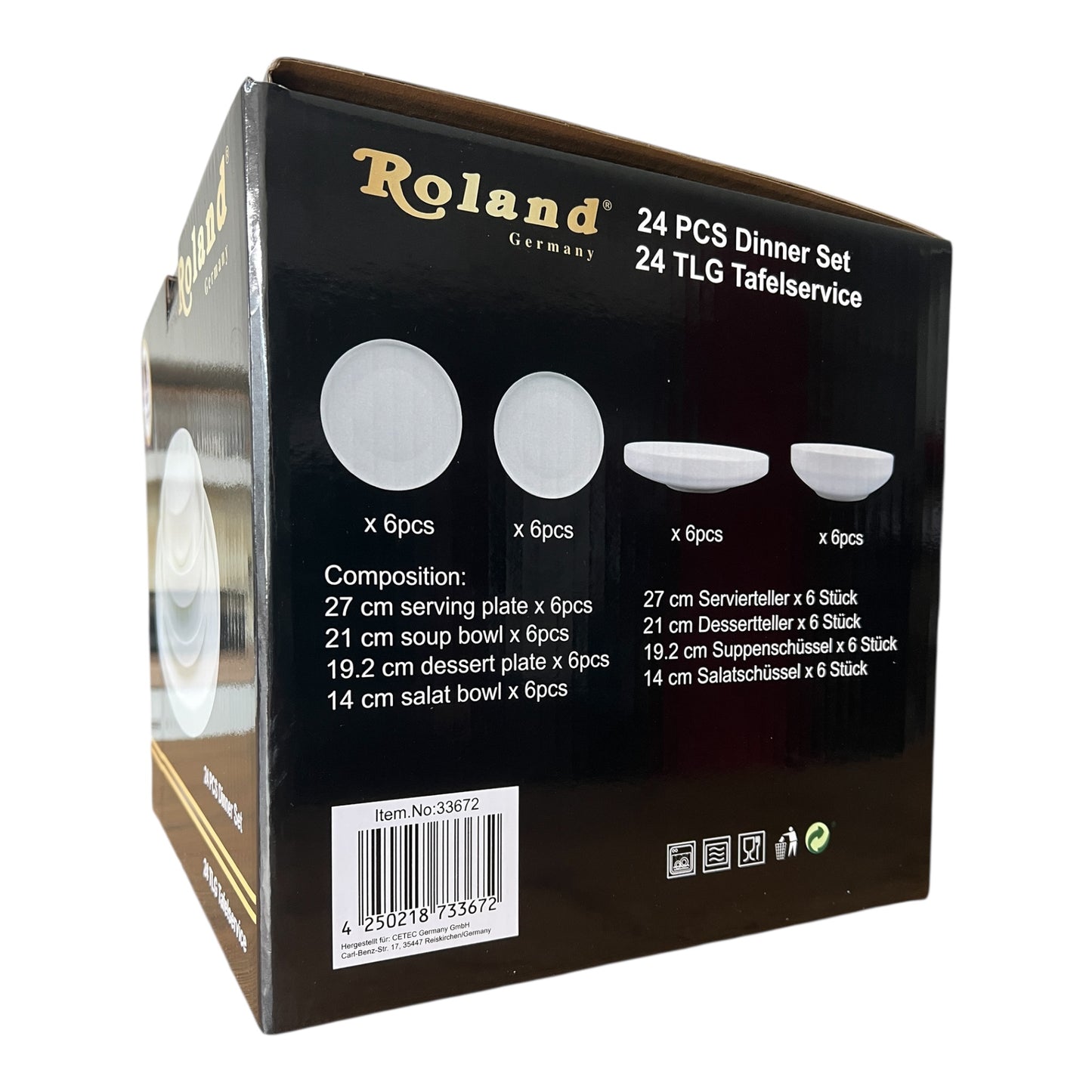 Service de Table 24 Pièces – Roland