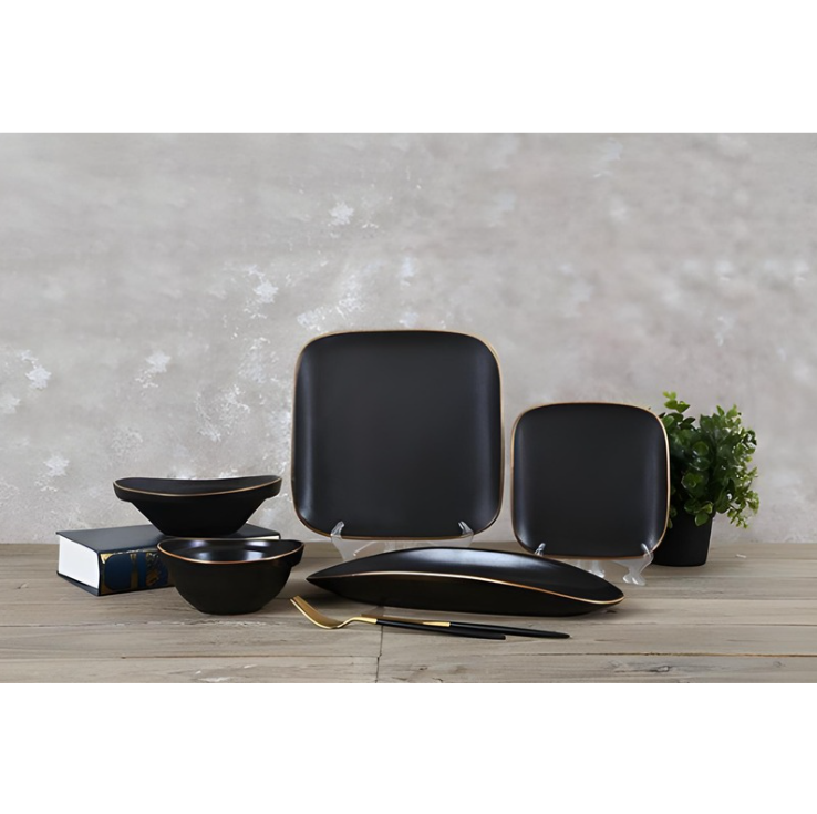 Luxe borden uit de Evry Collectie van Bricard, 25 stuks