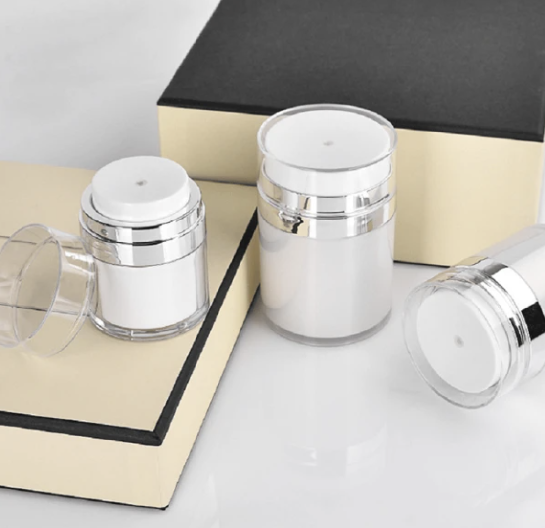Flacon de crème sous vide avec pompe pour crème pour le visage et flacon de lotion sous vide