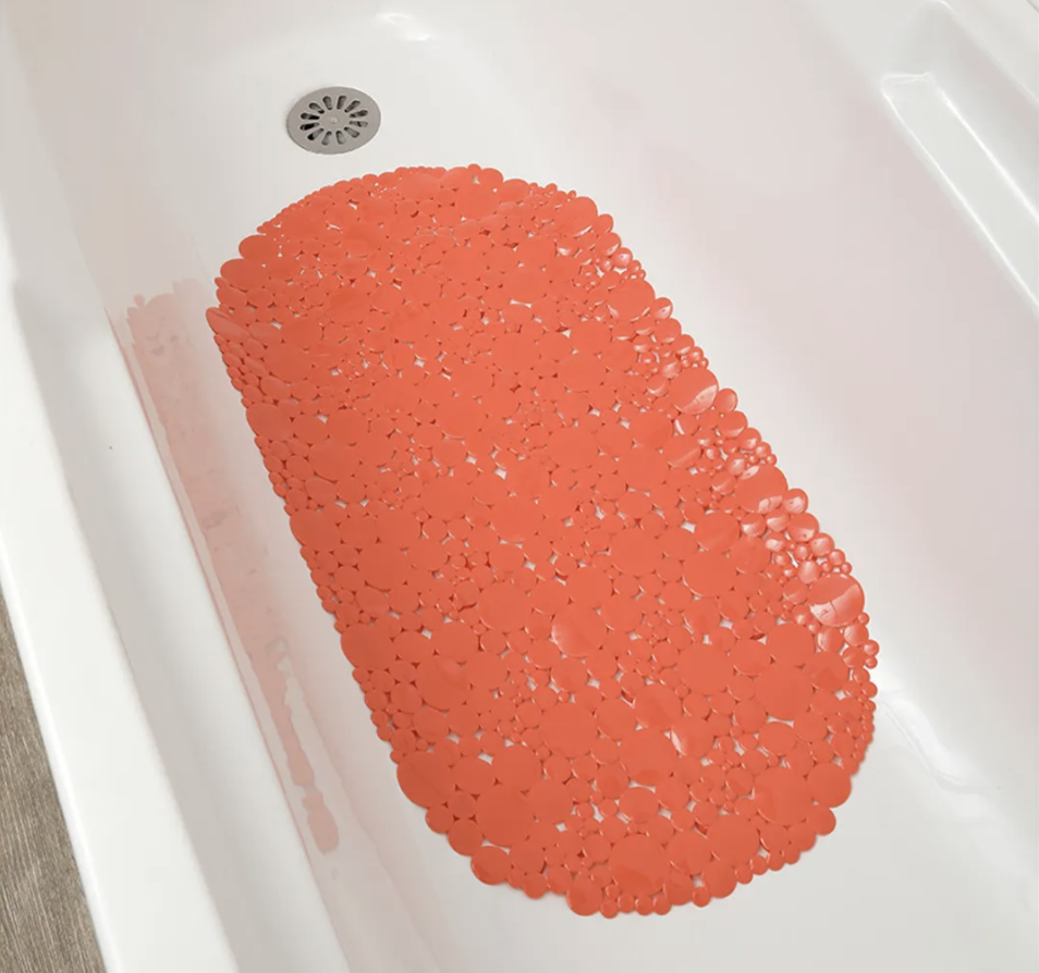 Tapis Fond De Baignoire Anti-dérapant Bulles 69 X 36 Cm