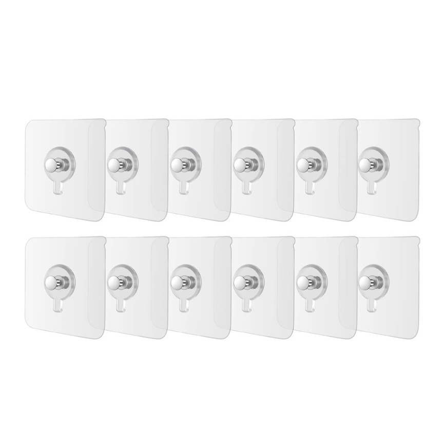 12 x Adhesive Hangers for Frames, Pictures, Hanging Photo Frames