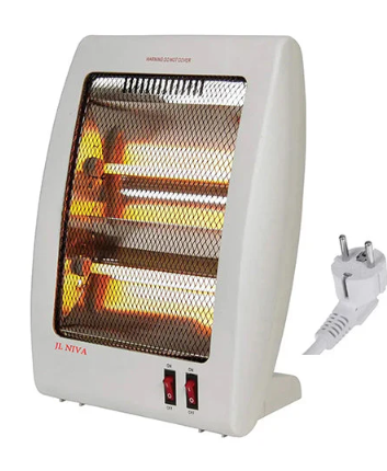 Elektrische kwartsverwarmer 400/800 W - QH-90A - Wit