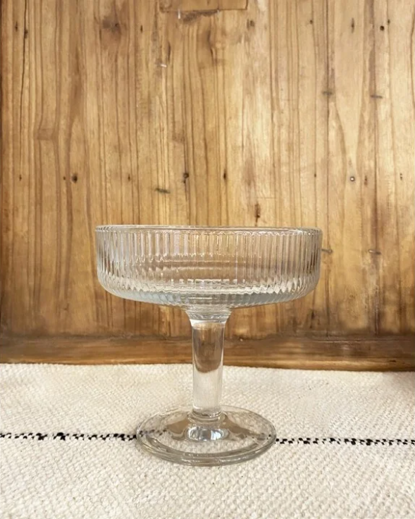 Coupes Glacées Côtelées | 6 pièces