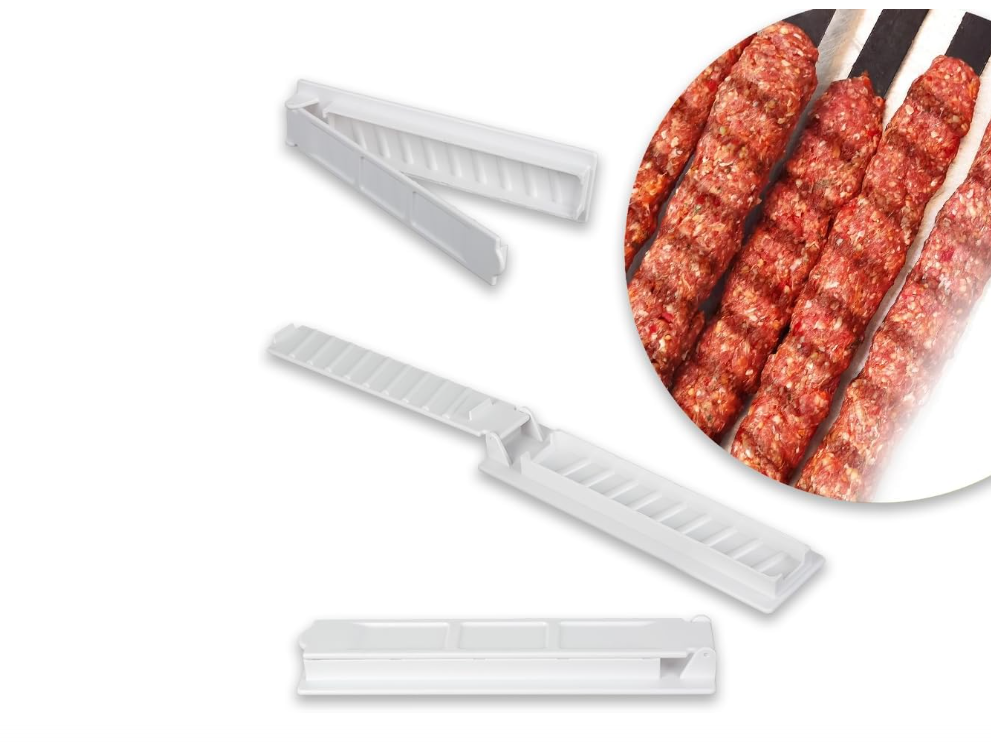 Barbecue Kebab Machine - Skewers and Sticks Press Tool - Manual Kebab Mold