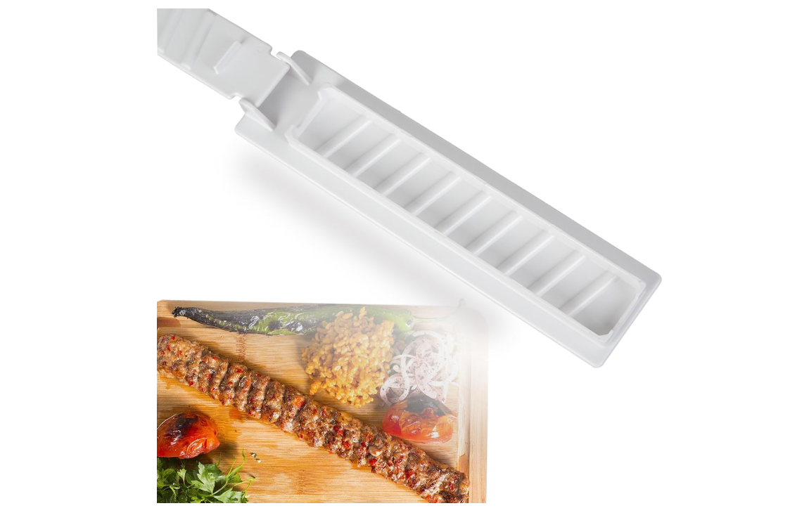 Barbecue Kebab Machine - Skewers and Sticks Press Tool - Manual Kebab Mold