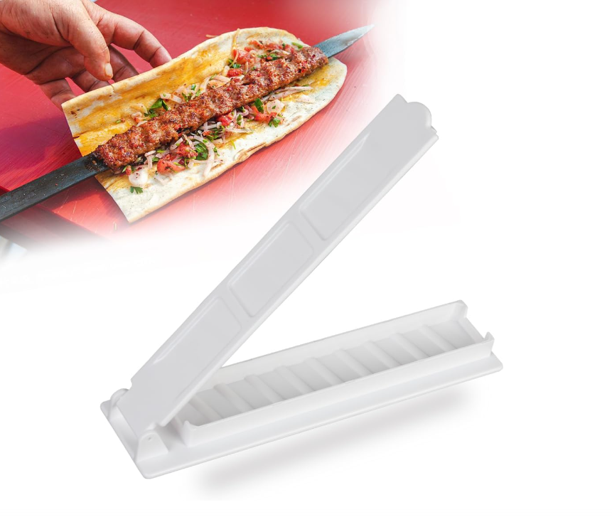 Barbecue Kebab Machine - Skewers and Sticks Press Tool - Manual Kebab Mold