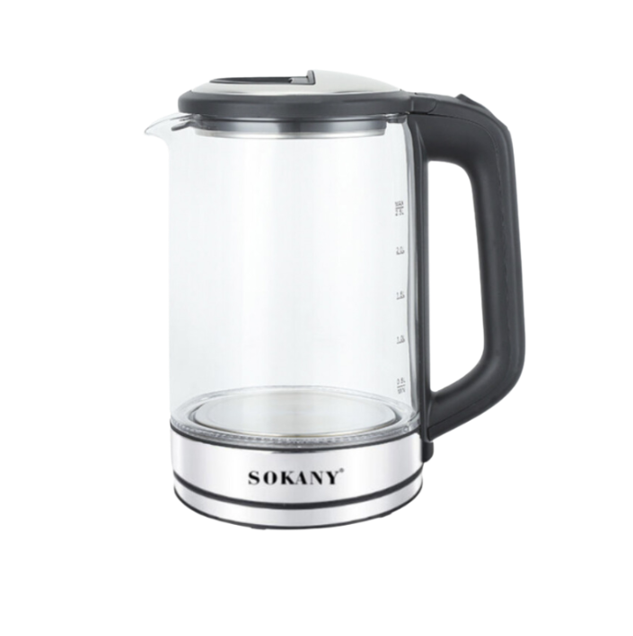 Sokany SK-09013 1500 W 2.5 L Glass Kettle