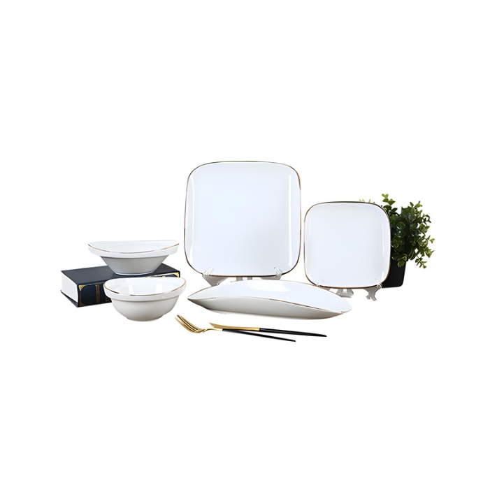 Luxury Plates from the Evry Collection by Bricard, 25 pieces