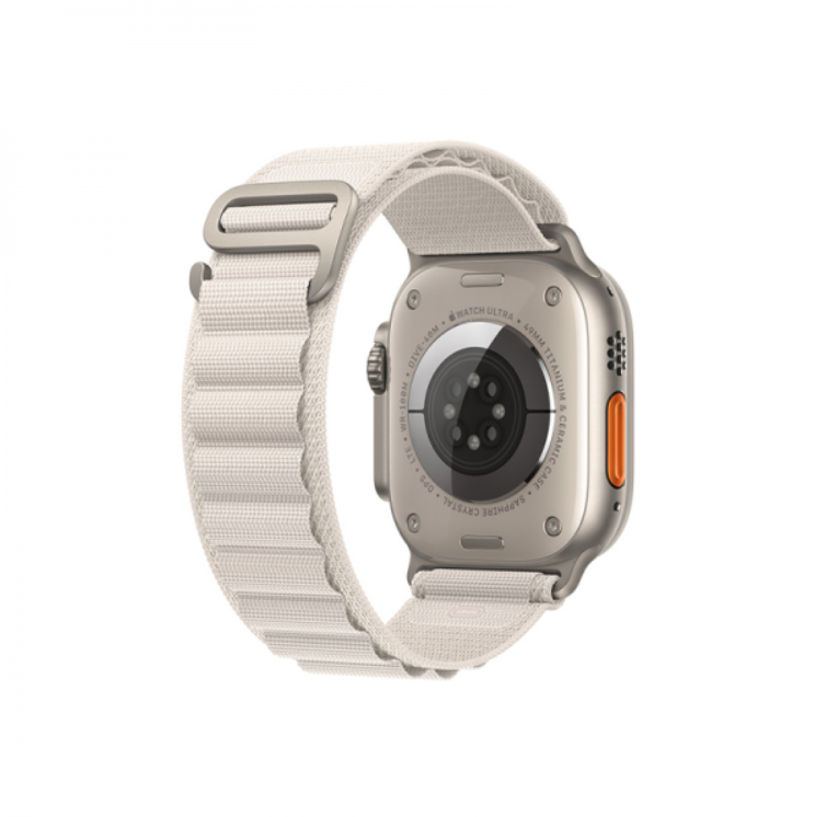 Wiwu SW01 Ultra Smartwatch – Silver Case, Includes Orange and Silver Sport Bands