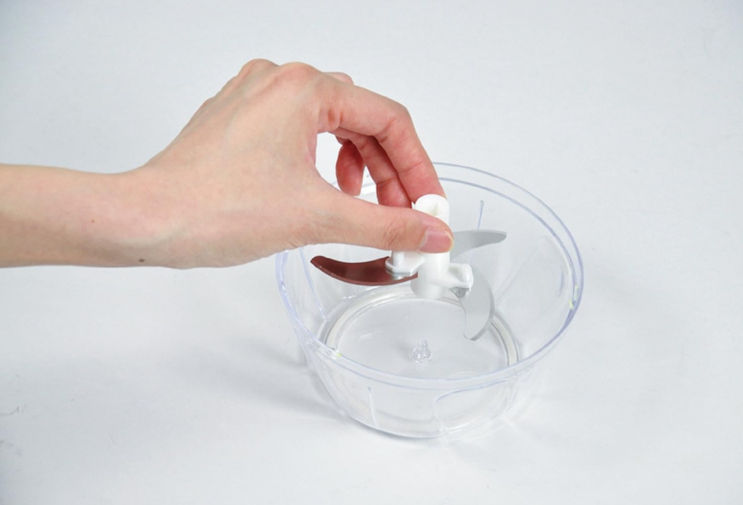 Mini handmatige groentehakselaar en -snijder – Compacte groentesnijder