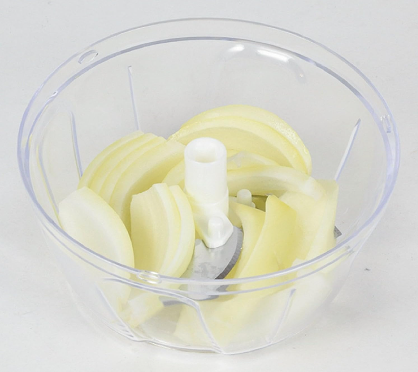 Mini handmatige groentehakselaar en -snijder – Compacte groentesnijder