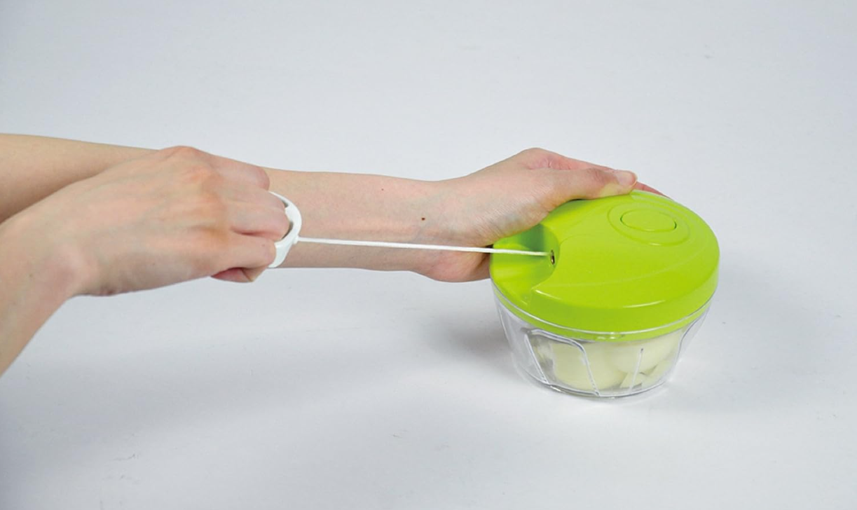 Mini handmatige groentehakselaar en -snijder – Compacte groentesnijder
