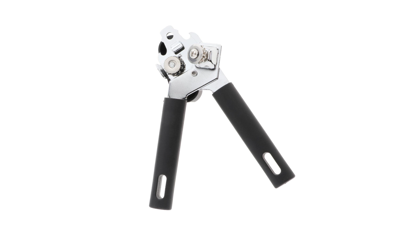 Manual Can Opener with Extended Handle | Effortless and Safe