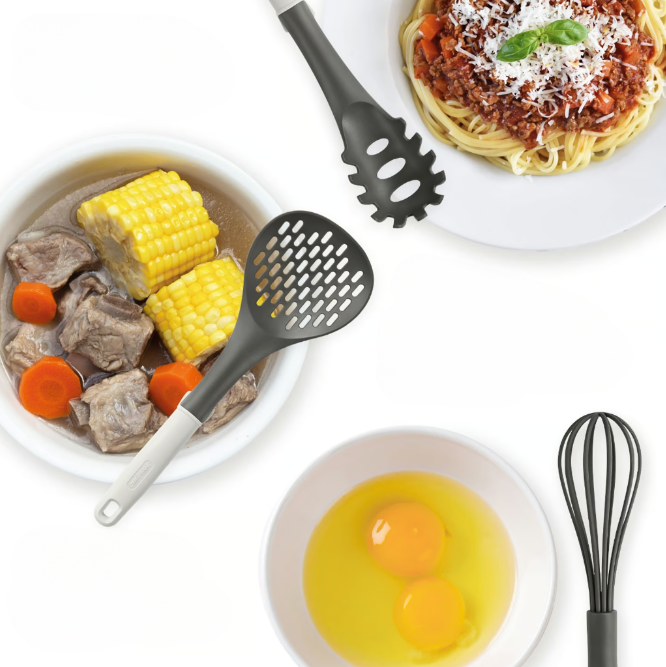 Danny Home 7 Piece Kitchen Utensil Set – Heat Resistant, Non-Stick