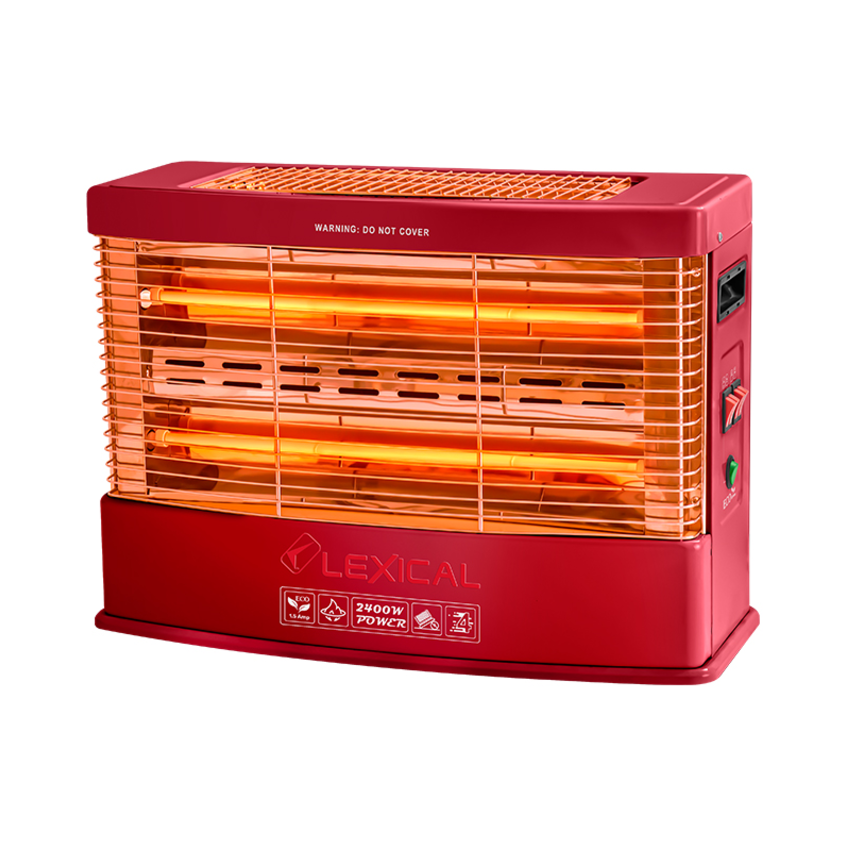 Chauffage à Quartz Lexical LQH-8004-4, Chauffage Econome en Energie pour La Maison ou le Bureau