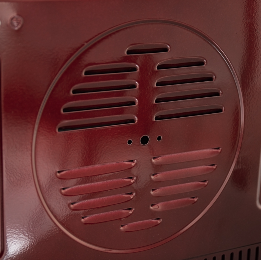 Lexical LQH-8009-4 Quartz Heater, 2400 W, Anti-Tilt Switch, Swivel and Mobility Casters