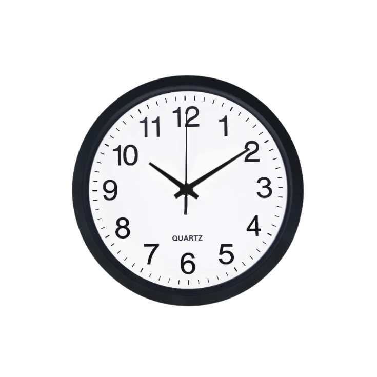 Horloge Murale Élégante – Parfaite pour la Maison, le Bureau, la Cuisine et l’École
