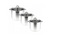 Ensemble de Casseroles en Acier Inoxydable – 6 Pièces (13L / 16L / 19L)