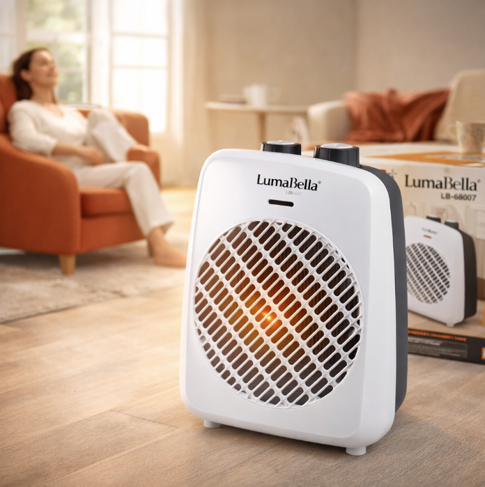 Chauffage Électrique Soufflant – Radiateur Compact – Protection Surchauffe