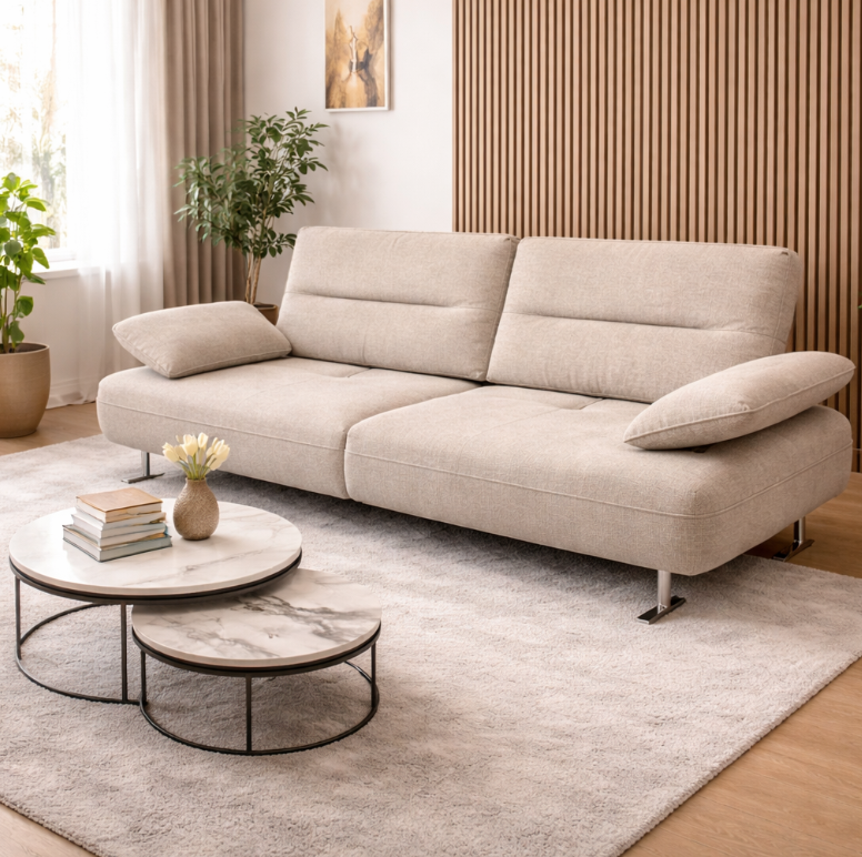 Canapé VERONA 3 Places – Beige