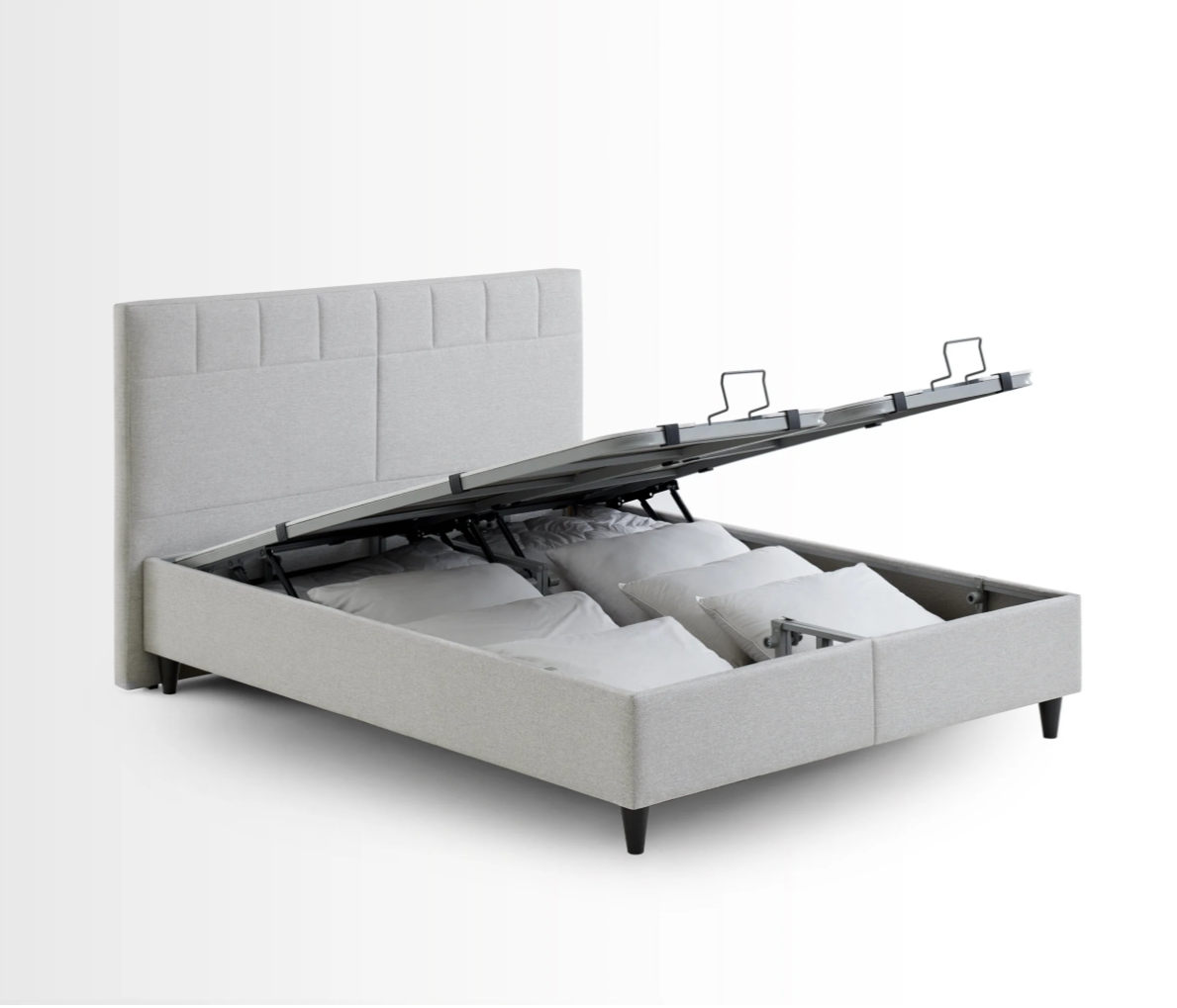 Ensemble de lit Yataş Lento Crème 3 tailles (90 × 200, 140 × 200, 160 × 200) – Sommier Supreme Sleep et tête de lit