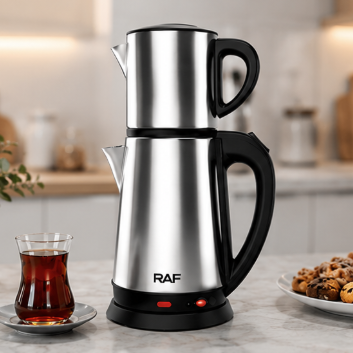 Bouilloire Électrique RAF R.7965 – Théière Double Capacité 1,8 L + 0,8 L
