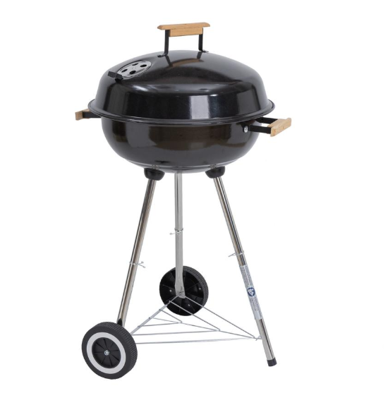 Barbecue Charbon Rond avec Couvercle – 44 cm