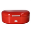 DANNY HOME – Boîte à Pain Rouge en Acier Inoxydable – 33 × 22,5 × 13,8 cm