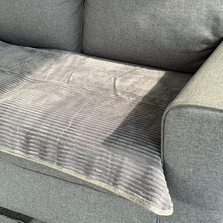 DANNY HOME – Housse De Canapé Gris Foncé, 70 × 200 Cm