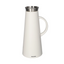 DANNY HOME – Carafe Isotherme À Double Paroi En Verre, Blanche Et Argentée, 1 L, 16 × 13,9 × 32,5 Cm