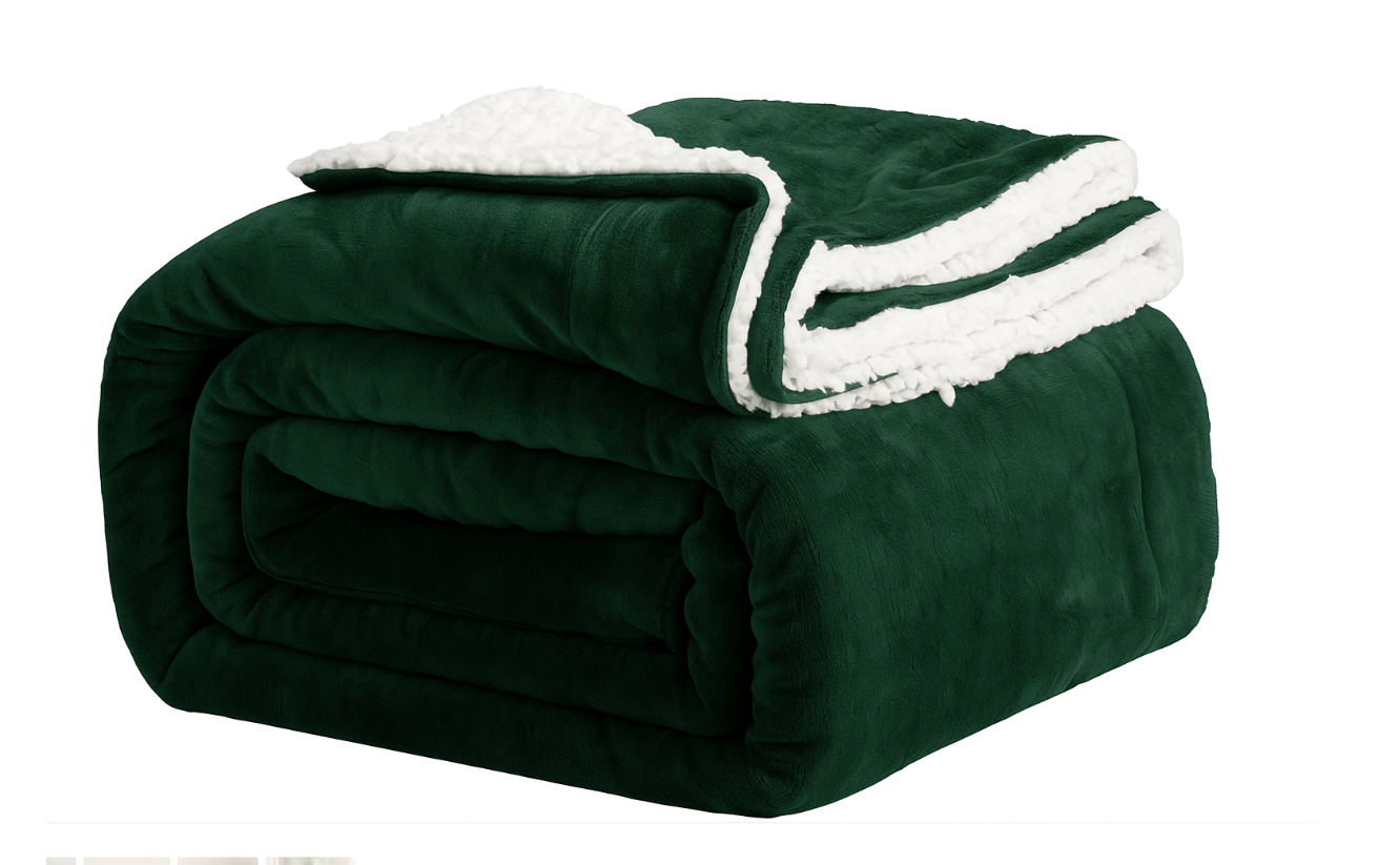 Plaid Polaire Ultra Doux – Noire