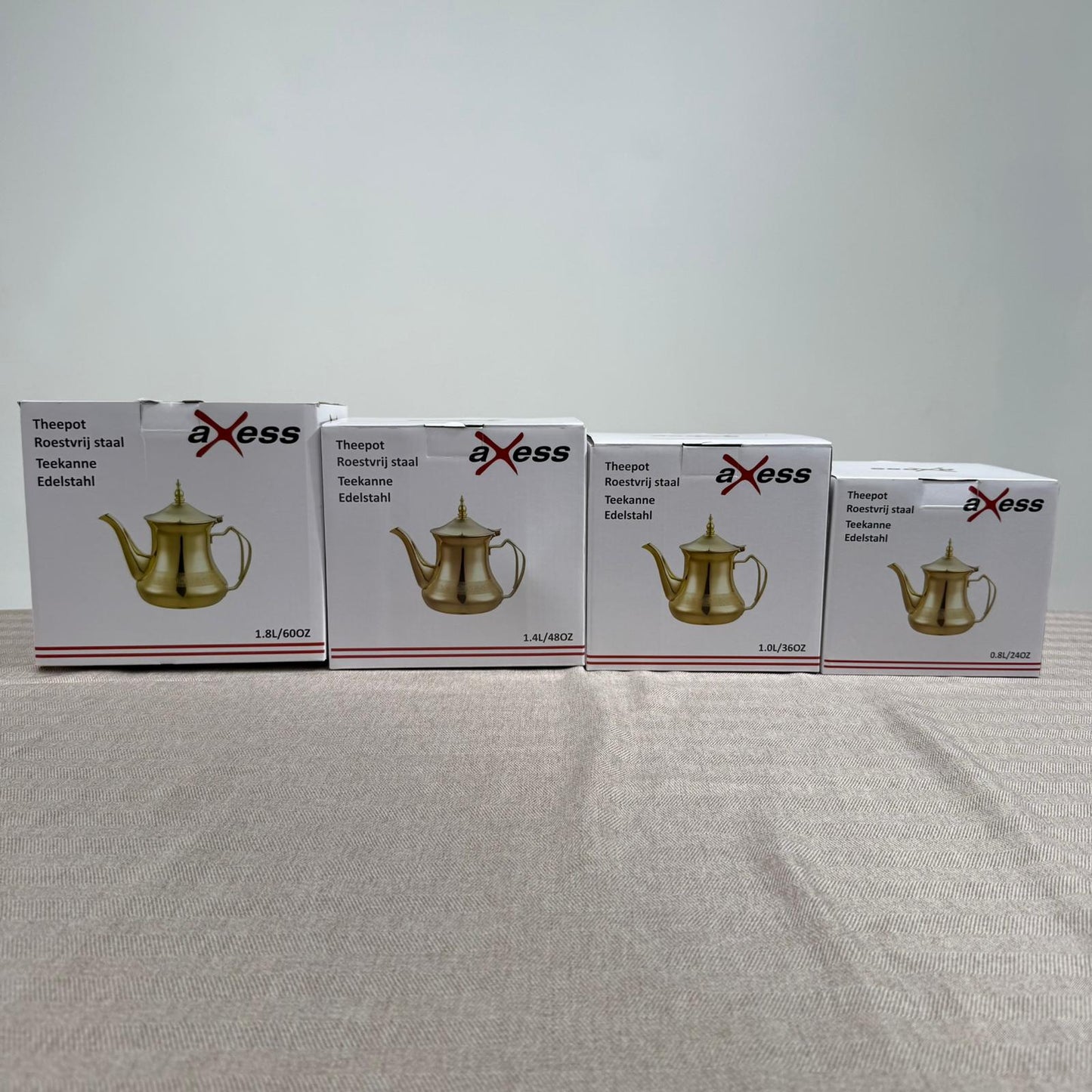 Théière orientale dorée-Axess