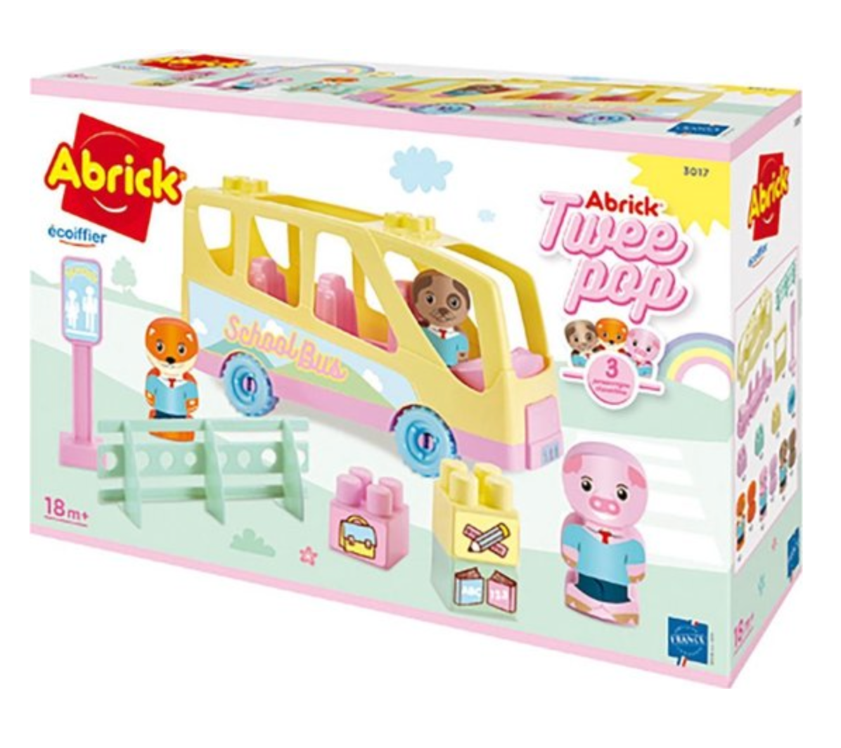 The Twee Pop Abrick school bus