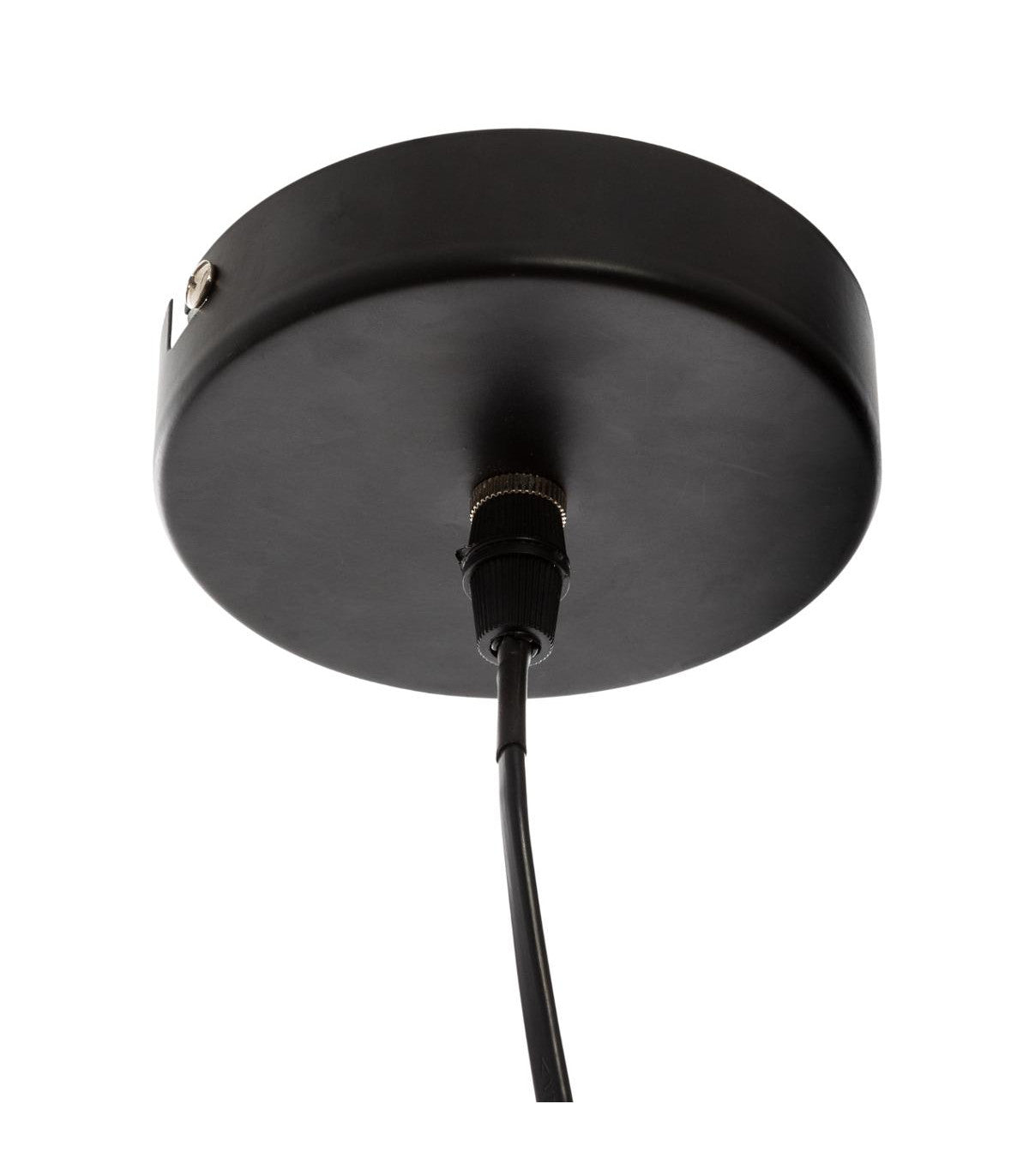 Luminaire Suspension en Bois Marron D 7 cm