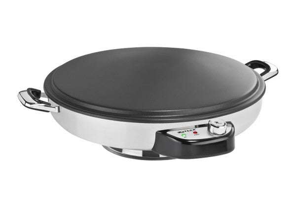Machine à crêpes et gözleme en inox – Ø 50 cm, 2300 W, antiadhésive