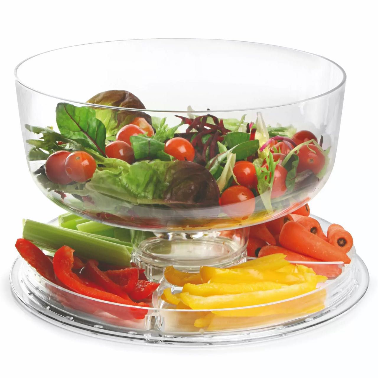 Présentoir à gâteaux 6-en-1 en verre – Barenthal