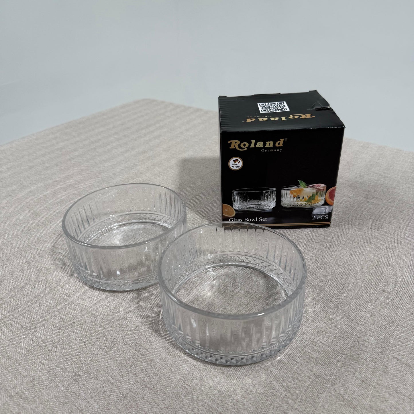 Set de 2 Coupes 450 ml – Élégance Verre