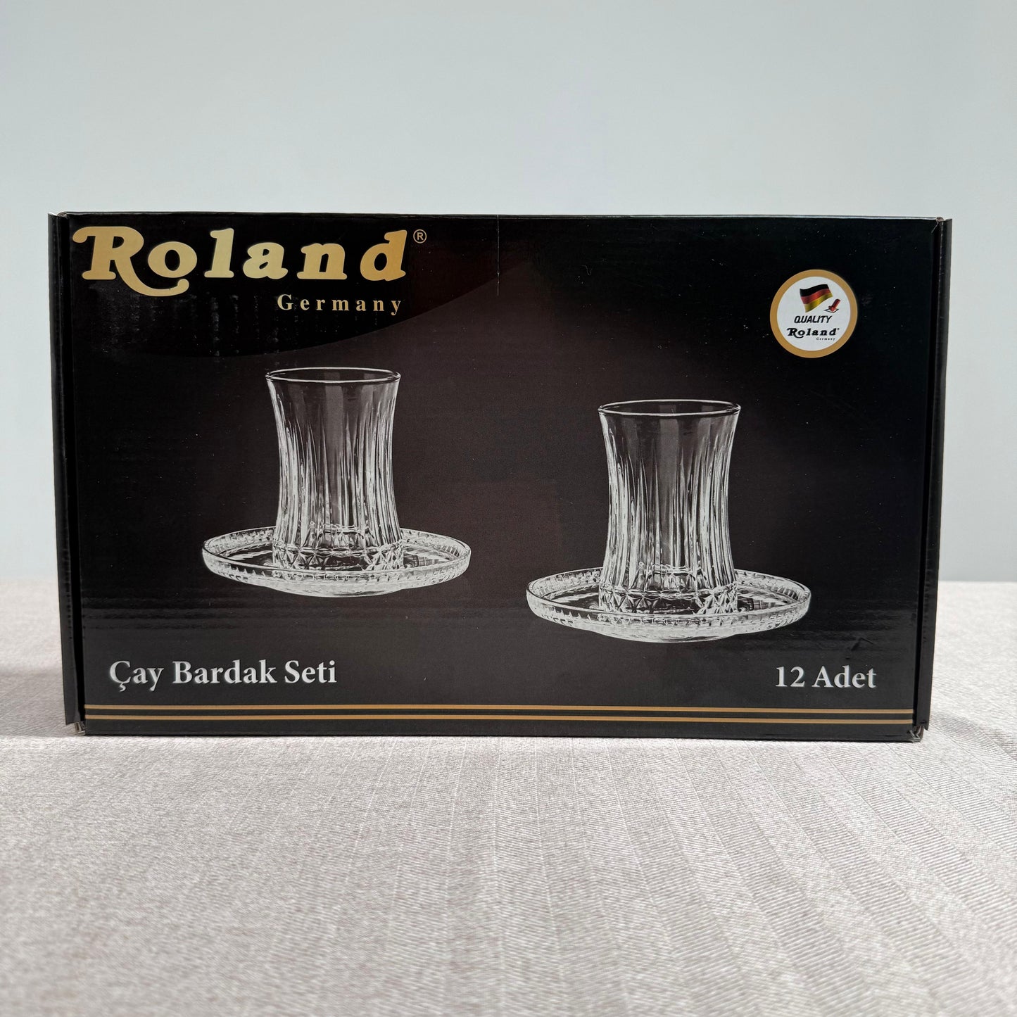 Set de Verres à Thé Elegance – 12 Pièces