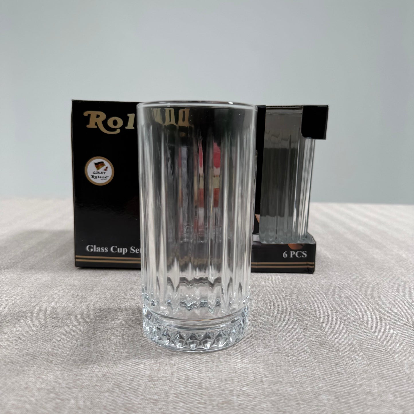 Set de 6 Verres à Boisson 260 ml – Élégance