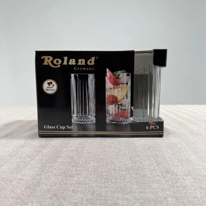 Set de 6 Verres à Boisson 260 ml – Élégance
